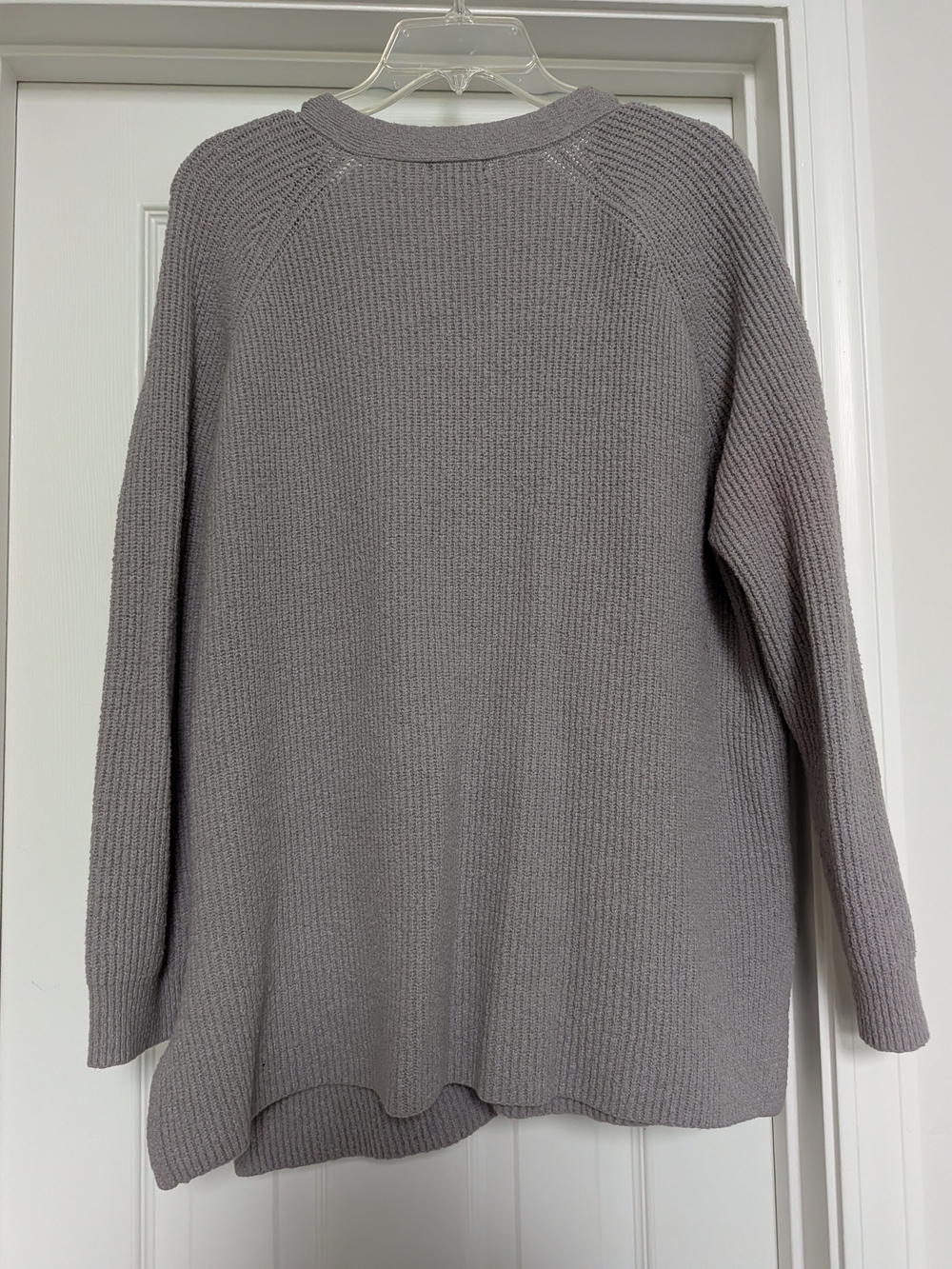 The Limited Gray Button-Up Ribbed Cardigan - Picture 2 of 4